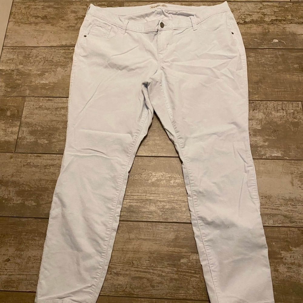 Old Navy blue corduroy pants